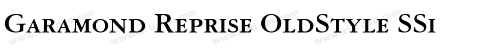 Garamond Reprise OldStyle SSi Bold Small Caps字体转换